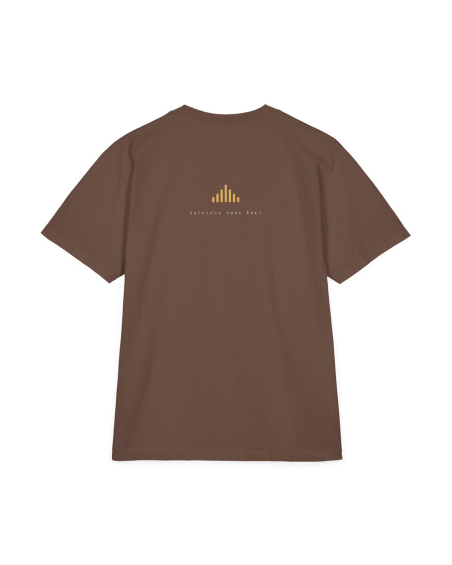 The Crew Tee, Espresso, back